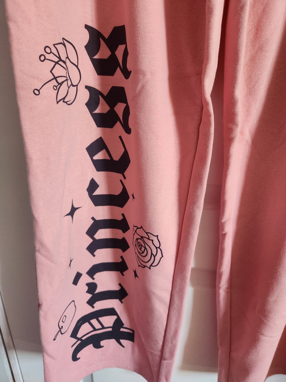 Pink 'Princess' Sweatpants - Picture 2 of 5